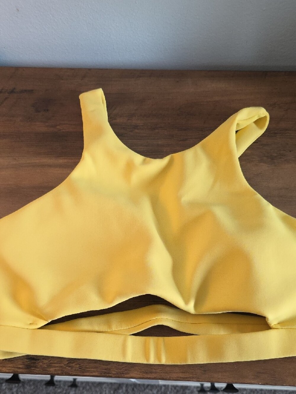 Cleo Harper Bright Yellow Supportive Sports Bra